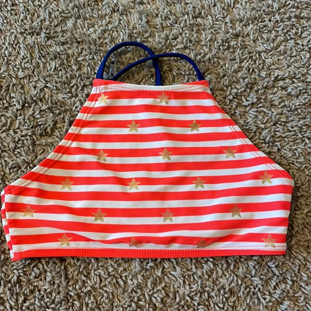 Girls size 6 American flag bathing suit - Picture 5 of 6